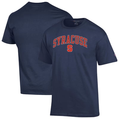  Syracuse Orange Champion Arch Over Logo T-Shirt - Navy